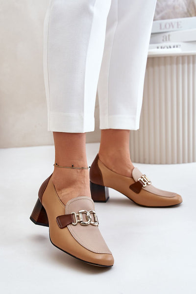 Block Heel Pumps Model 201039 Step in Style