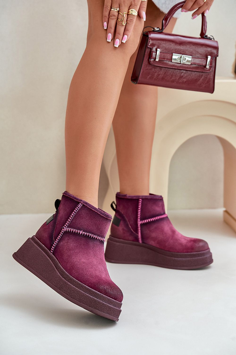 Snow Boots Model 203578 Step in Style