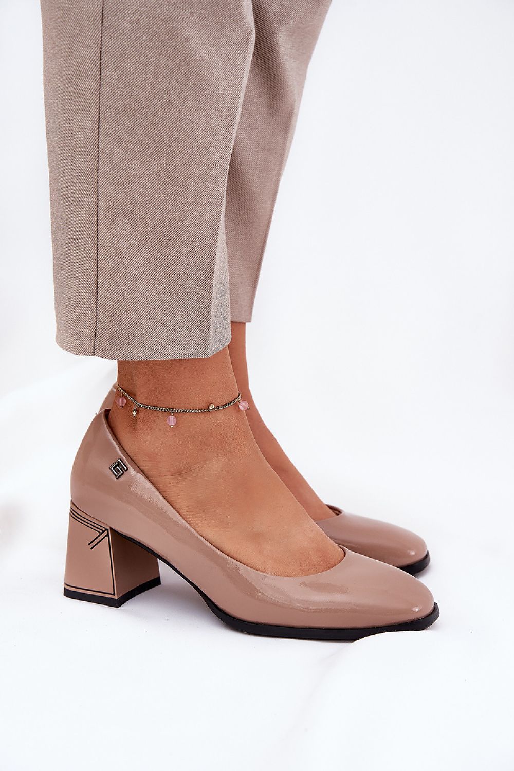 Block Heel Pumps Model 211070 Step in Style