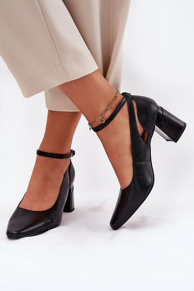 Block Heel Pumps Model 212614 Step in Style