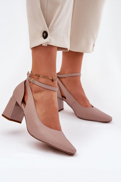 Block Heel Pumps Model 212615 Step in Style
