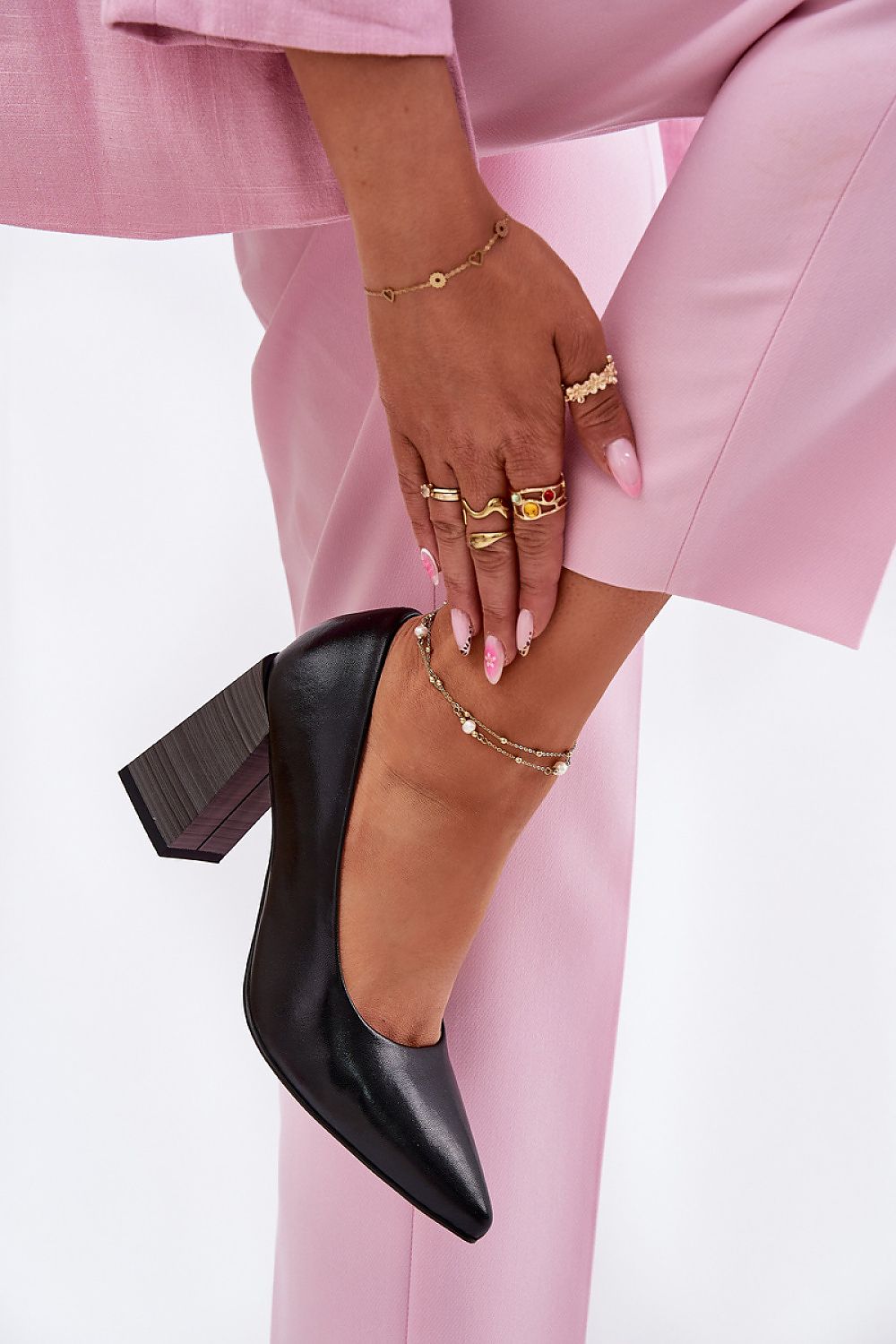 Block Heel Pumps Model 213893 Step in Style