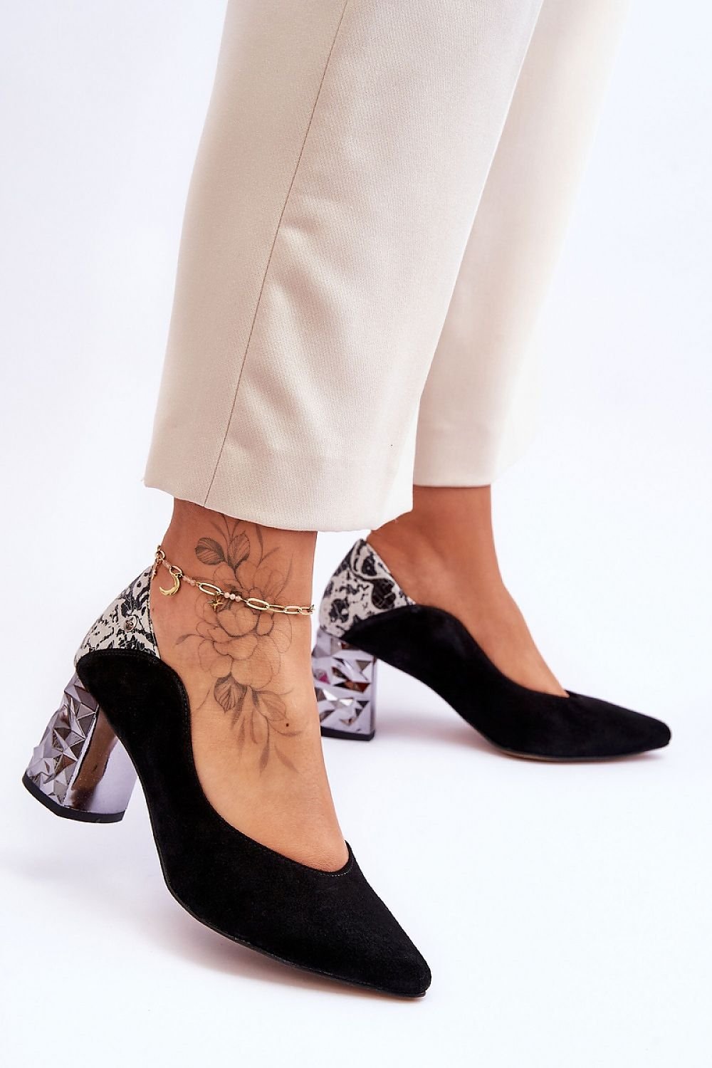 Block Heel Pumps Model 180672 Step in Style