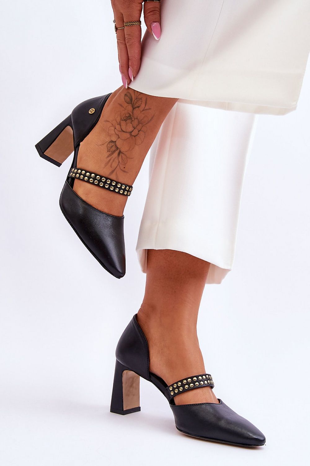 Block Heel Pumps Model 180674 Step in Style