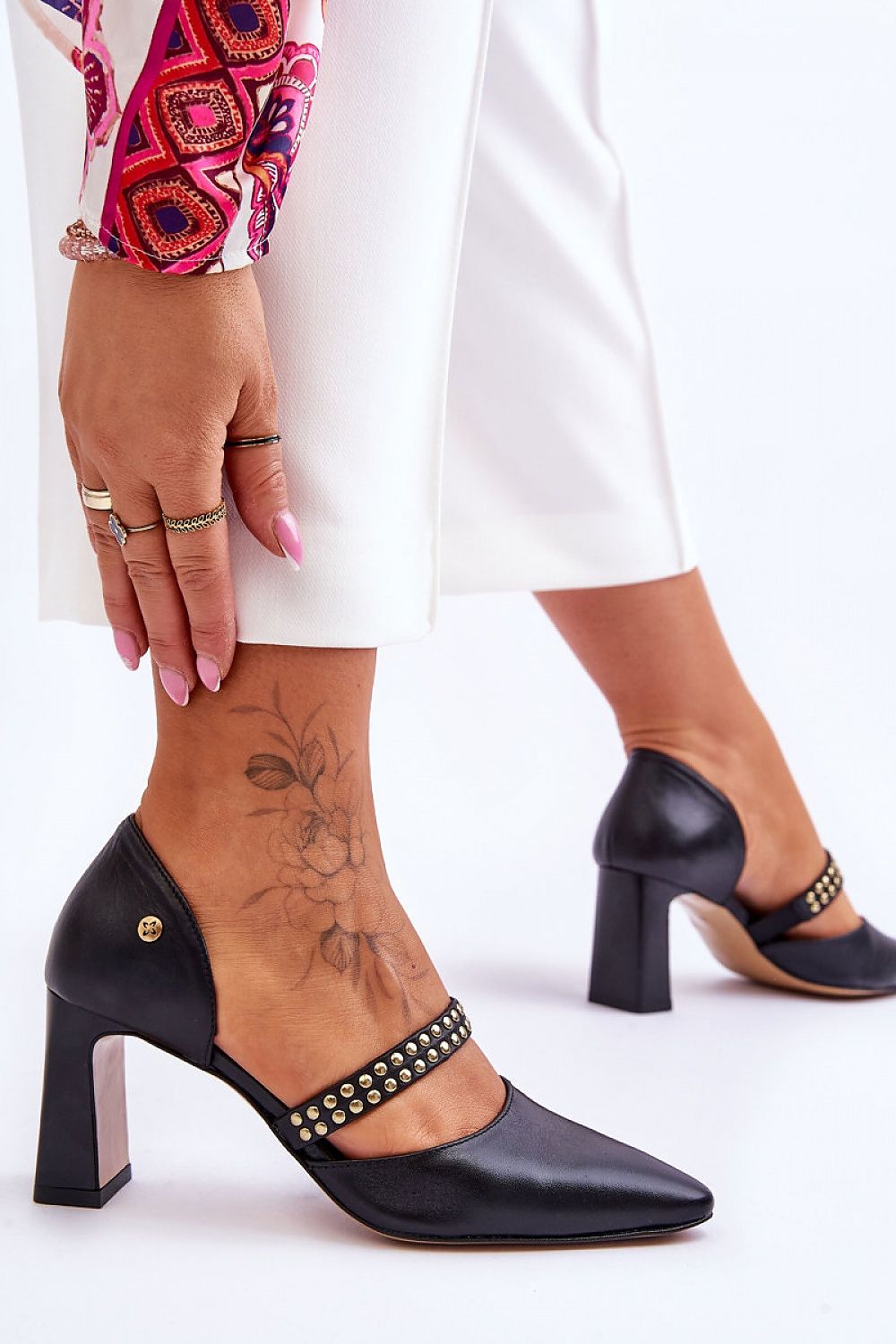 Block Heel Pumps Model 180674 Step in Style