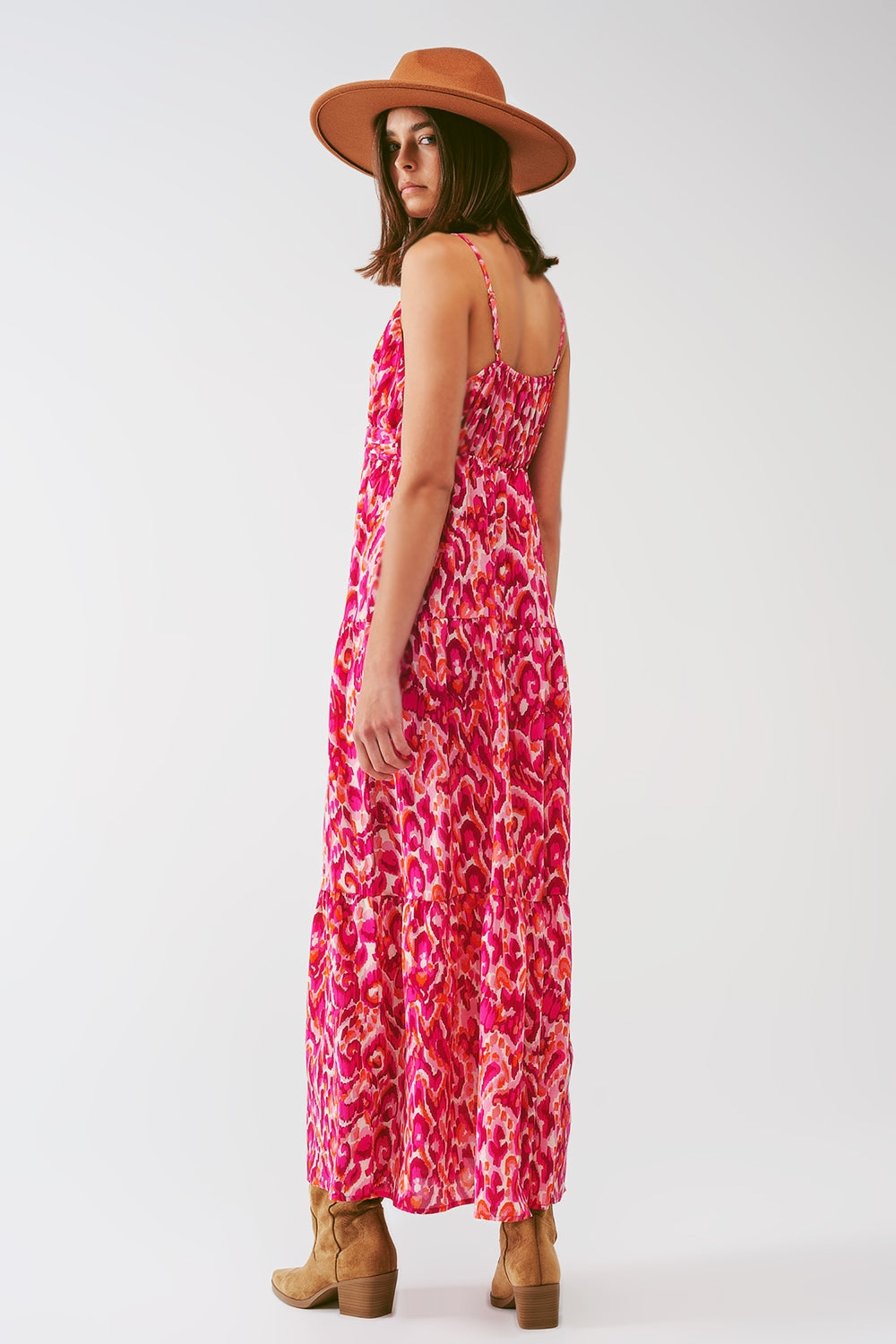 Floral Print Maxi Dress