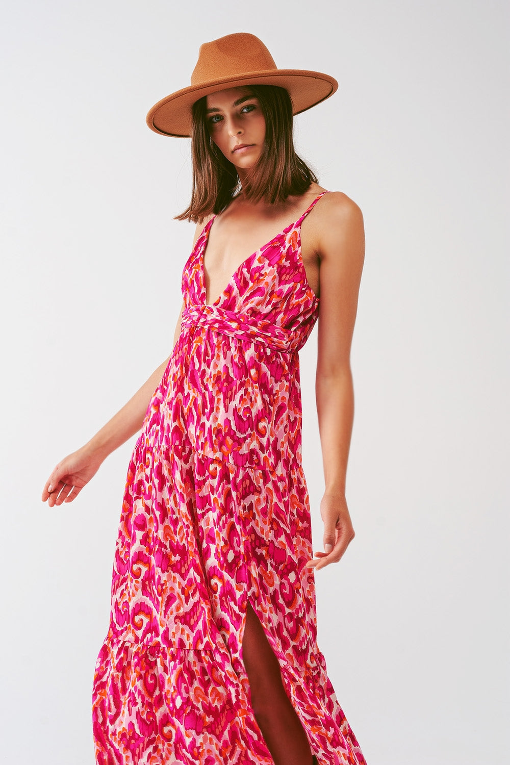 Floral Print Maxi Dress