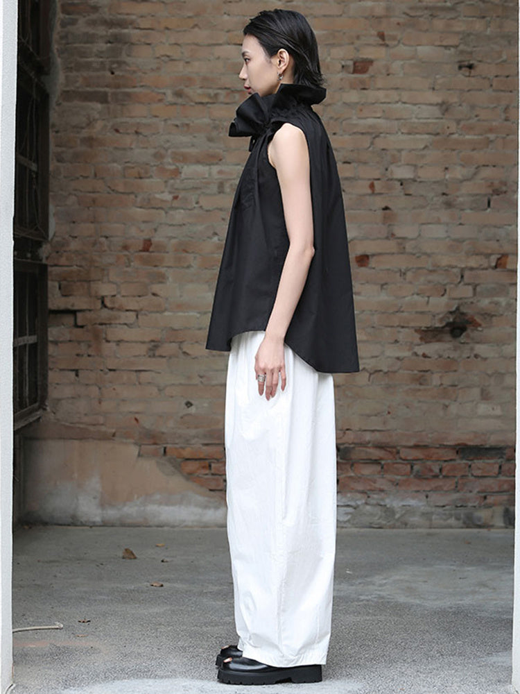 Chee Ruffle Collar Blouse