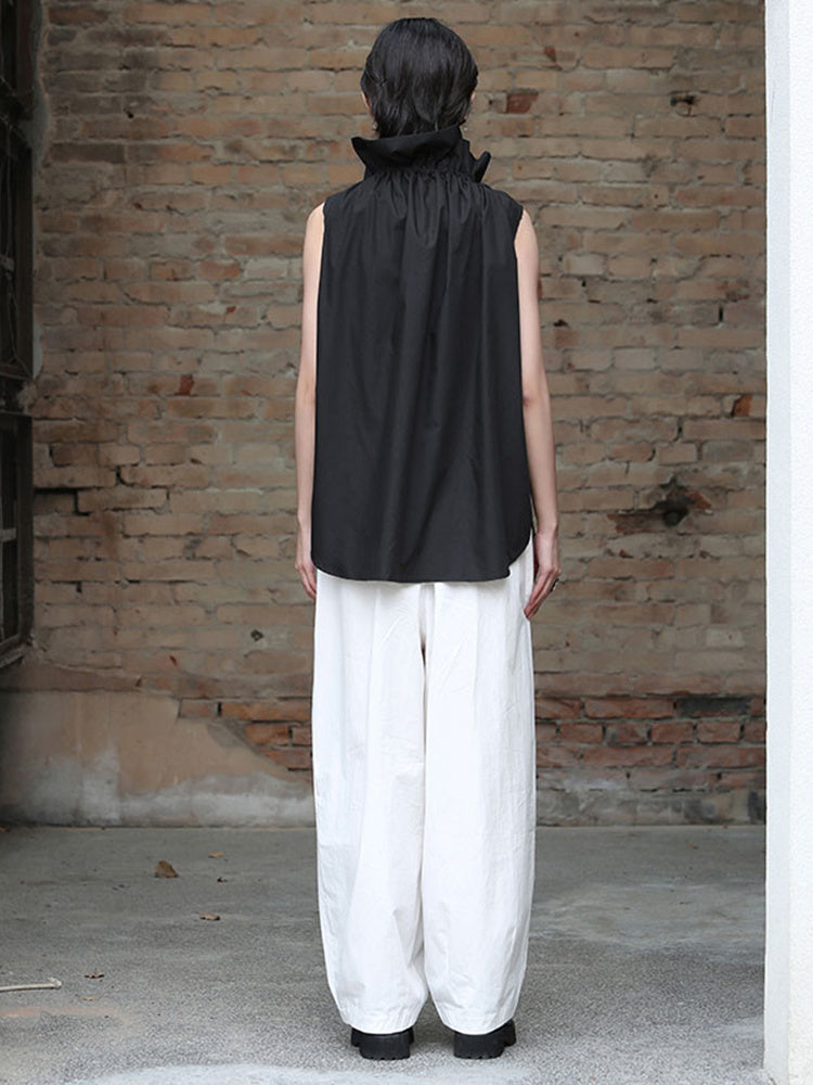 Chee Ruffle Collar Blouse