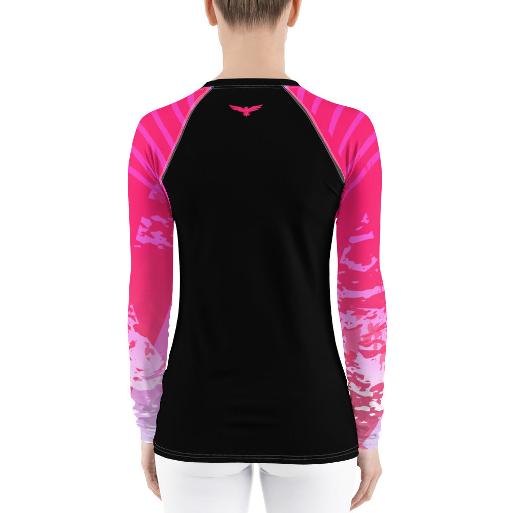 Find Your Coast® Victory Sleeve Rash Guard UPF 50+