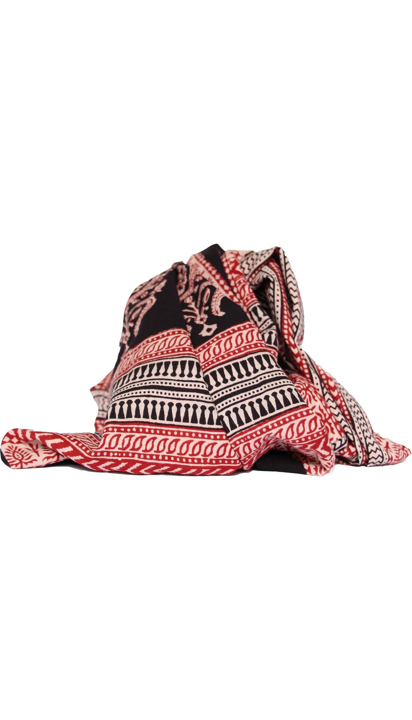 Paisely Design Hand Block Printed on Cotton