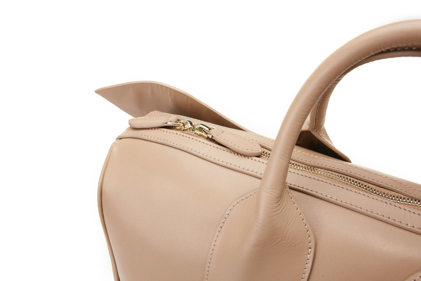 Wings Brown Short Handle Bag